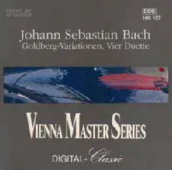 cd johann sebastian bach - goldberg - variationen vier duette (1990)