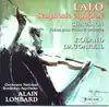 cd lalo / chausson - roland daugareil, orchestre national bordeaux aquitaine, alain lombard - symphonie espagnole / poème pour vio