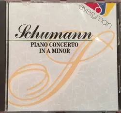 cd robert schumann - piano concerto in a minor, op 54 (1988)