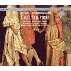 cd wolfgang amadeus mozart - così fan tutte - kv 588 (1991)