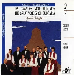 cd zdravko mihaylov - les grandes voix bulgares = the great voices of bulgaria 3 (chants traditionnels, choeur mixte = traditional