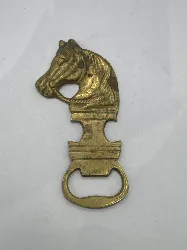 decapsuleur en cuivre tête de cheval