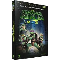 dvd les tortues ninja 2 & 3 : le secret de la mutation + les tortues ninja 3 : nouvelle génération