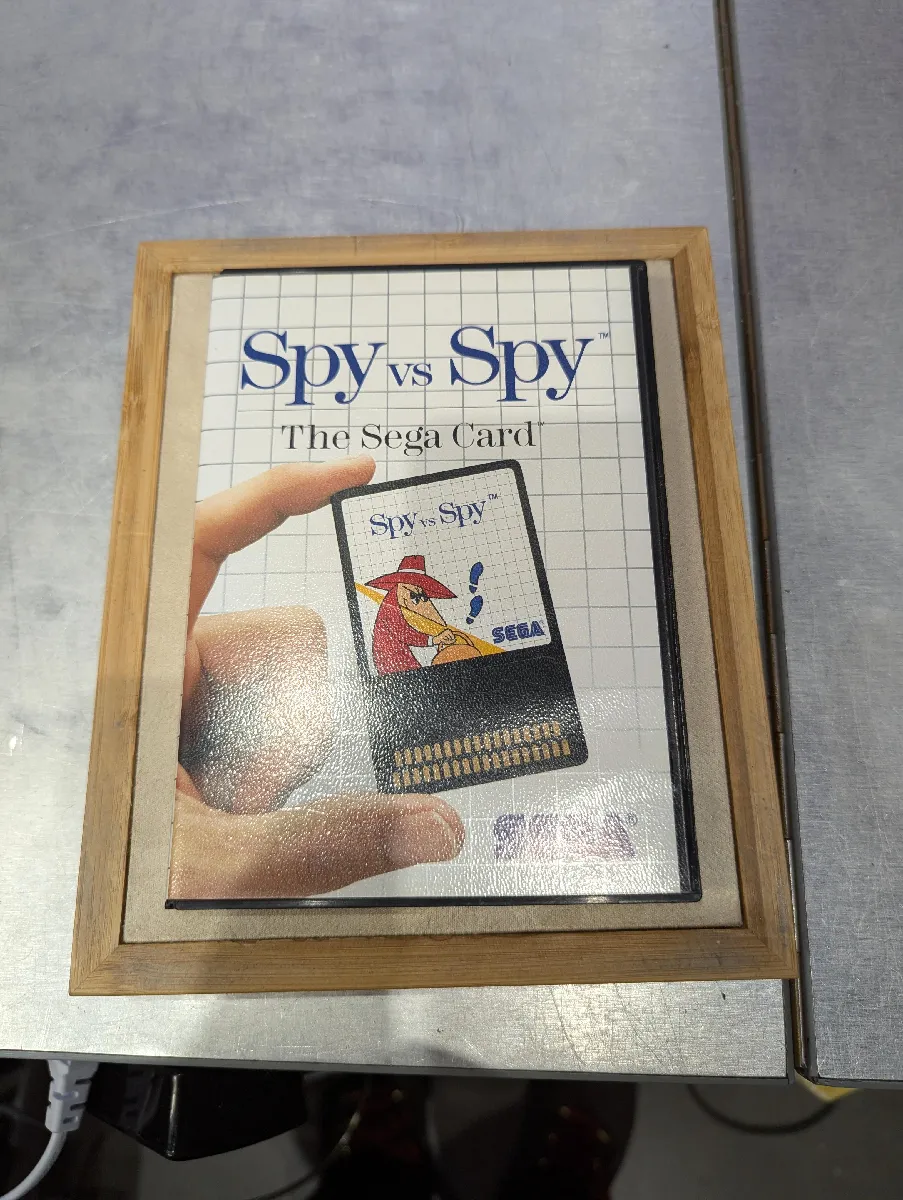 Jeu Spy Vs Spy Sega Master System - Version PAL Sans Notice, Bon état