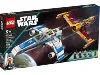 lego star wars - l'e - wing de la nouvelle république contre le chasseur de shin hati - 75364