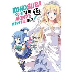 livre konosuba - sois béni monde merveilleux - tome 13