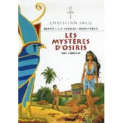 livre les mystères d'osiris tome 1 - l'arbre de vie
