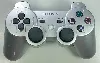 sony dualshock 3 - gamepad - 12 boutons - sans fil - argenté(e) - pour sony playstation 3