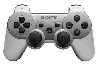 sony dualshock 3 - gamepad - 12 boutons - sans fil - argenté(e) - pour sony playstation 3