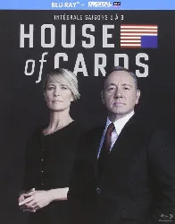 blu-ray house of cards - intégrale saisons 1 - 2 - 3 - blu - ray + copie digitale