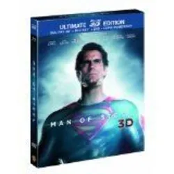 blu-ray man of steel - ultimate edition - blu - ray 3d + blu - ray + dvd + copie digitale