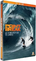 blu-ray point break - combo blu - ray 3d + blu - ray + dvd - édition boîtier steelbook