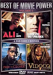 dvd ali / vidocq / pour la gloire / l'intrus - coffret 4 dvd