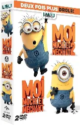 dvd coffret moi, moche et méchant : moi, moche et méchant ; moi, moche et méchant 2