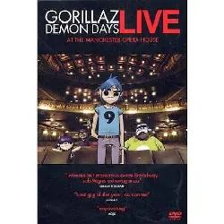 dvd gorillaz demon days live (ed limitee)