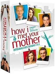 dvd how i met your mother, saisons 1 à 3 - coffret 9 dvd