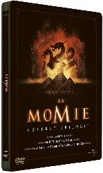 dvd la momie - la trilogie : la momie + le retour de la momie + la momie - la tombe de l'empereur dragon - pack collector boîtier 