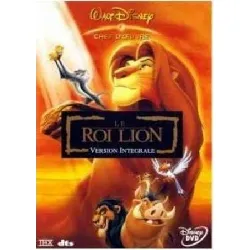 dvd le roi lion - version intégrale