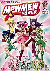 dvd mew mew power - saison 2 - coffret 1 / 3 dvd