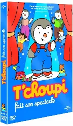 dvd t'choupi fait son spectacle - dvd + cd