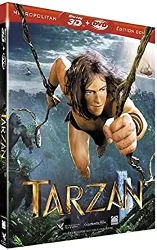 dvd tarzan - combo blu - ray 3d + blu - ray + dvd