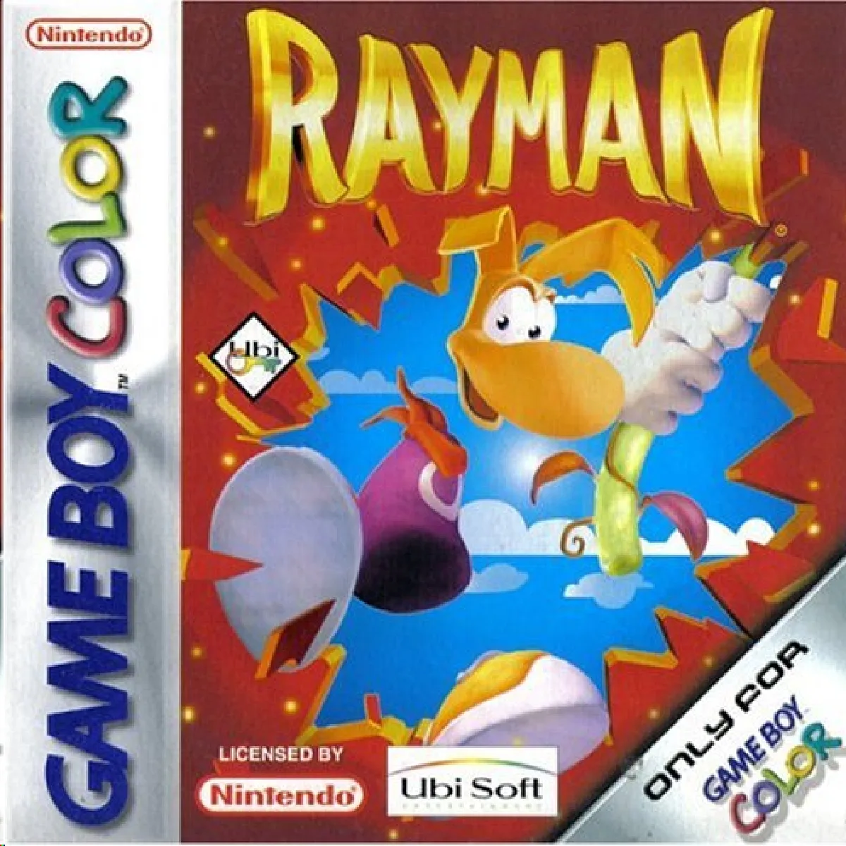 Gameboy Color Rayman Red Jeu Gameboy Color Rayman - DEALiCASH