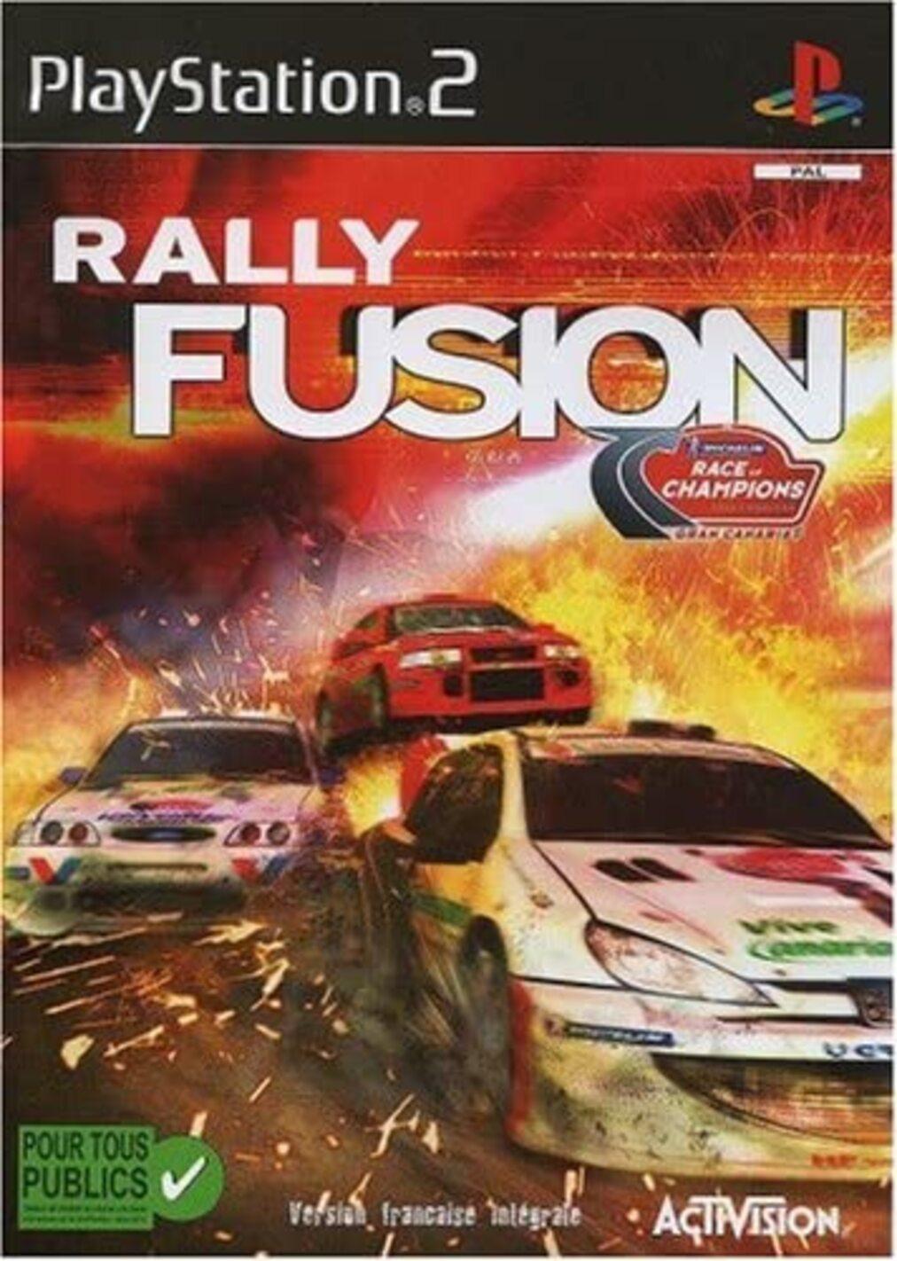 Jeu PS2 Rally Fusion : Race of Champions