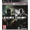 jeu ps3 pack combo cod black ops 1+2