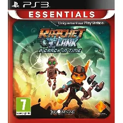 jeu ps3 ratchet clank - a crack in the time (edition essentials)