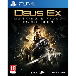 jeu ps4 deus ex mankind divided