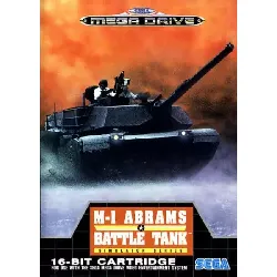 jeu sega mgd m - 1 abrams battle tank