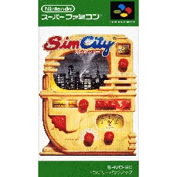 jeu snes sim city (import japon)