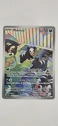 carte pokémon malosse 204/197 ecarlate & violet flammes obsidiennes français