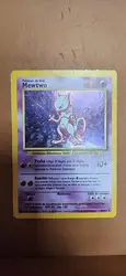 carte pokémon mewtwo 10/102 holo