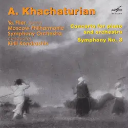cd a. khachaturian, ya. flier, moscow philharmonic symphony orchestra, kirill kondrashin - concerto for piano and orchestra / symp