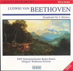 cd beethoven, swf - sinfonieorchester baden baden, woldemar nelsson - symphonie nr 3  (1992)