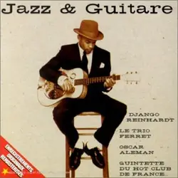 cd django reinhardt, le trio ferret, oscar aleman, quintette du hot club de france - jazz & guitare (1996)