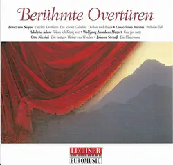 cd franz von suppé, gioacchino rossini, adolphe c. adam, wolfgang amadeus mozart, otto nicolai, johann strauss jr. - berühmte ouve