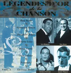 cd légendes d'or de la chanson (vol.2) (1996)