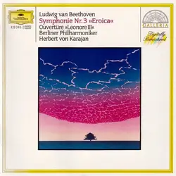 cd ludwig van beethoven – berlin philharmonic orchestra, herbert von karajan - symphony no. 3 “eroica” / overture: “leonore iii” (