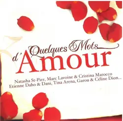 cd quelques mots d'amour (2002)