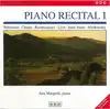 cd schumann - chopin - rachmaninov - liszt - saint - saëns - moszkowski, jura margulis - piano recital i (1992)