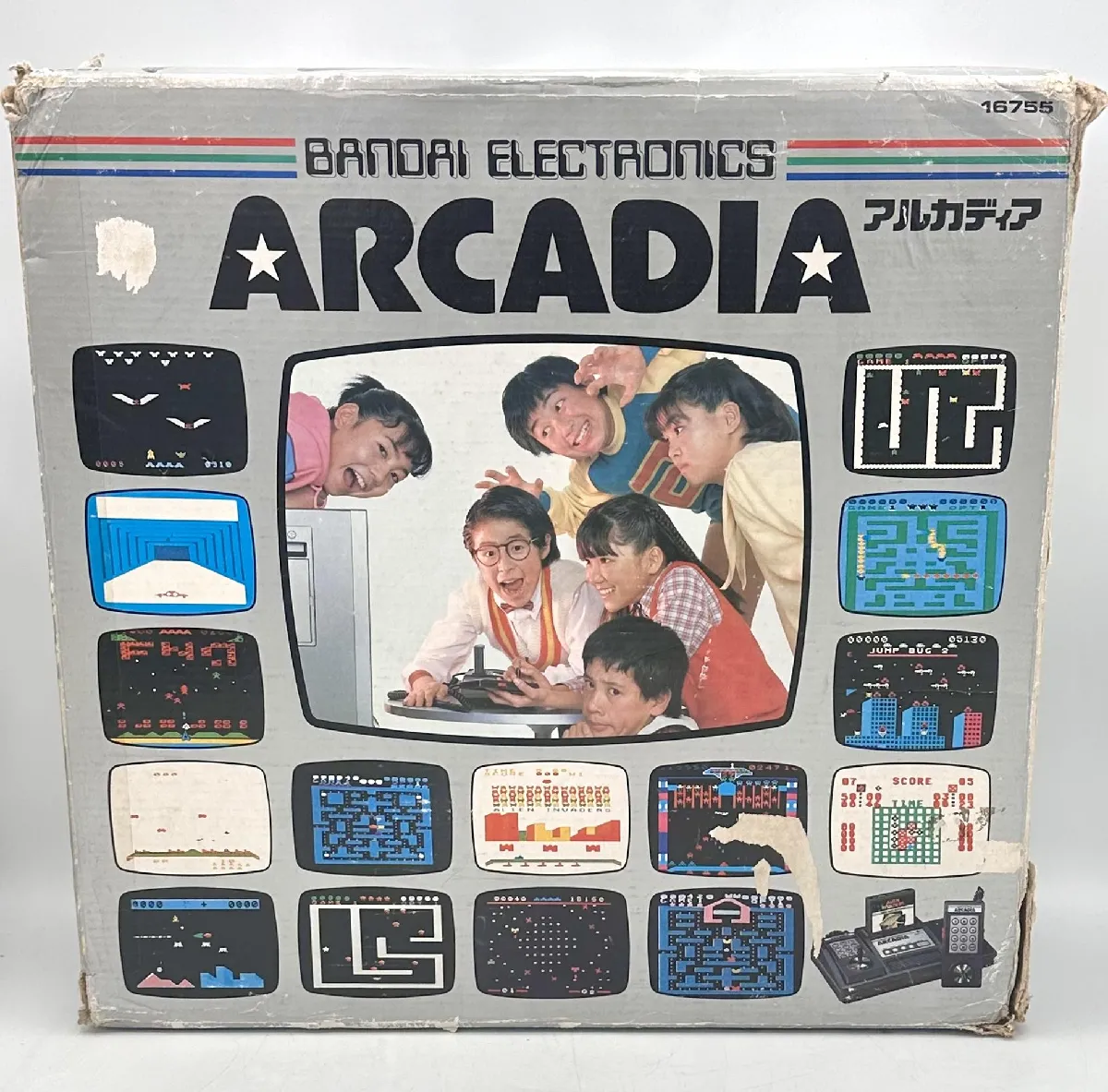 BANDAI ELECTRONICS ARCADIA アルカディア本体 バンダイ 動作未確認 ジャンク【20 Arcadia Bandai Electronics Main Body Console System Complete
