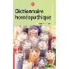 livre dictionnaire homéopathique