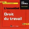 livre l'essentiel du droit du travail