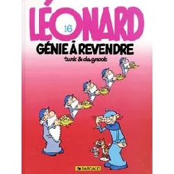 livre léonard - tome 16 - génie à revendre