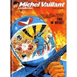 livre michel vaillant - massacre pour un moteur