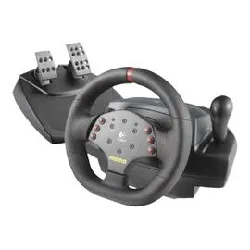 logitech momo racing - ensemble volant et pédales - filaire - noir - pour pc
