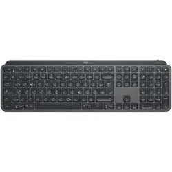 logitech mx keys clavier éclairé sans fil avancé - clavier - rétroéclairé - sans fil - bluetooth, 2.4 ghz - français