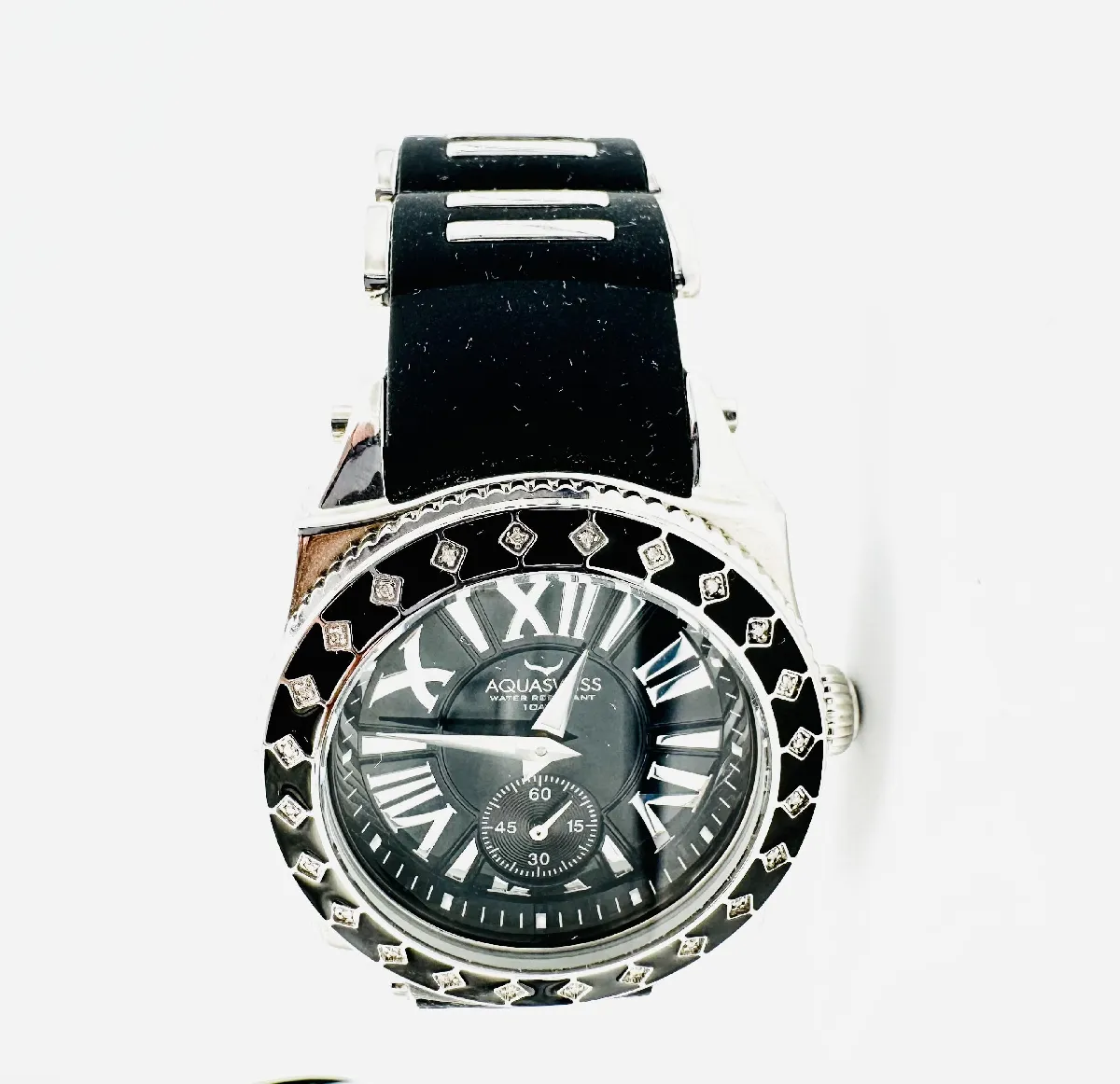Women’s Swissport L24 Diamond Watch 62 LD AQUASWISS Swissport L Diamond 24 Ladies Watch 62LD2405 | eBay main image 3